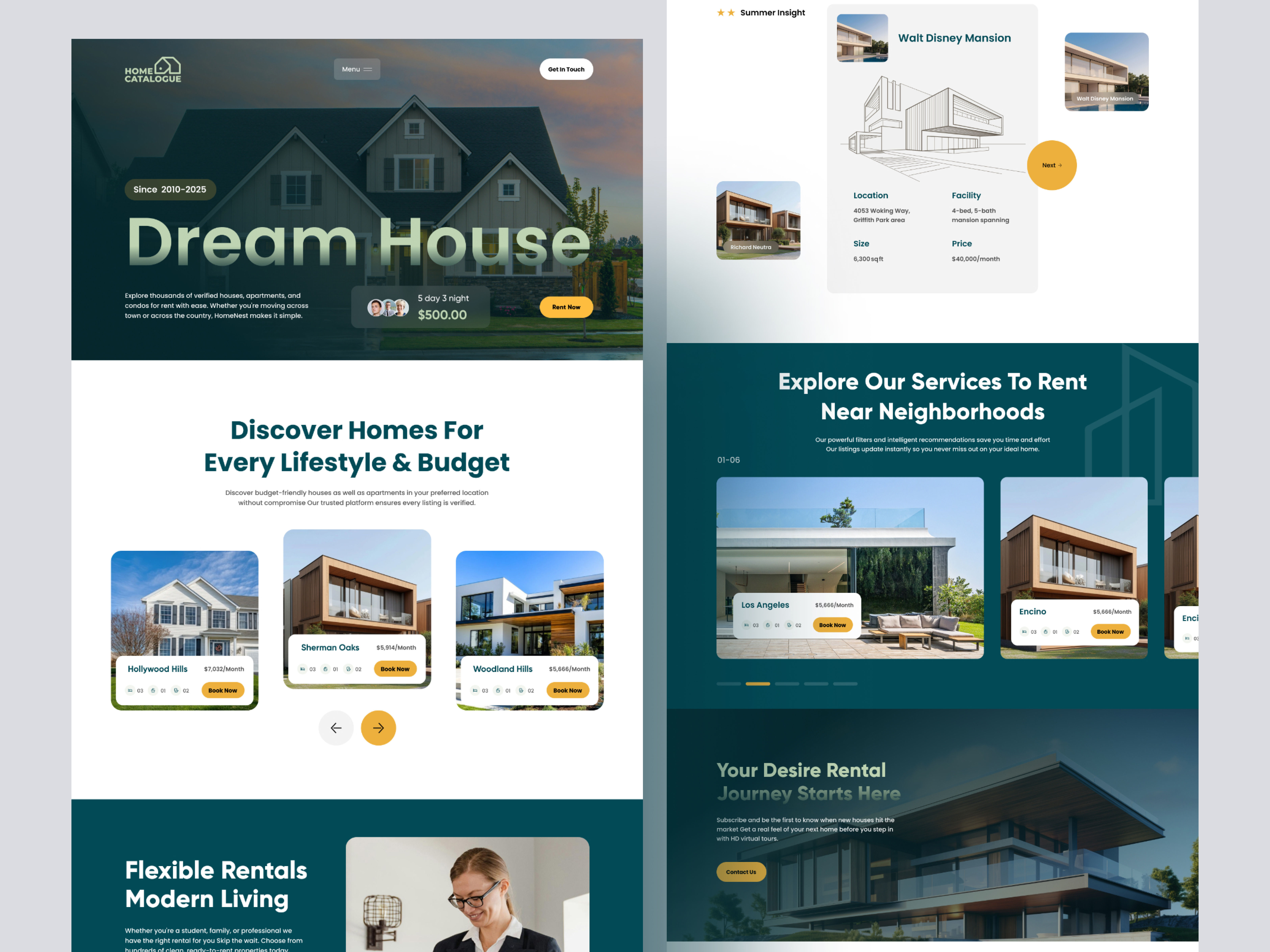 Real Estate/Property/House Landing Page clean design clean ui homepage landing landingpage property landing page real estate agency real estate branding real estate landing page real estate website ui uiux web webdesign website