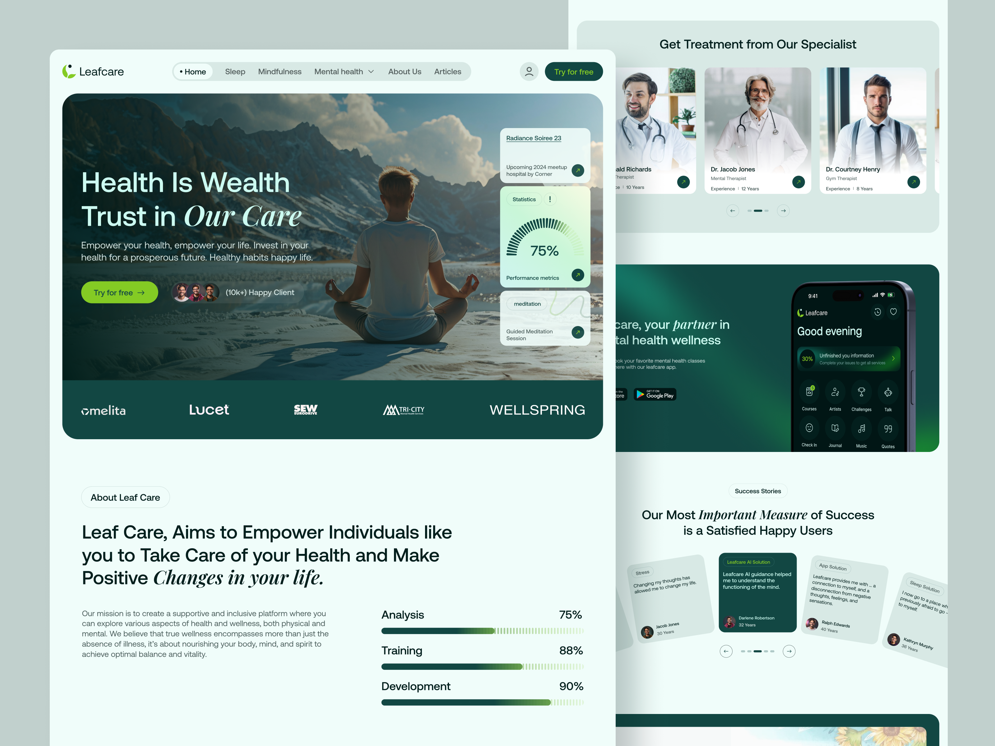 Example of Conversion Driven Website Design + Dev
