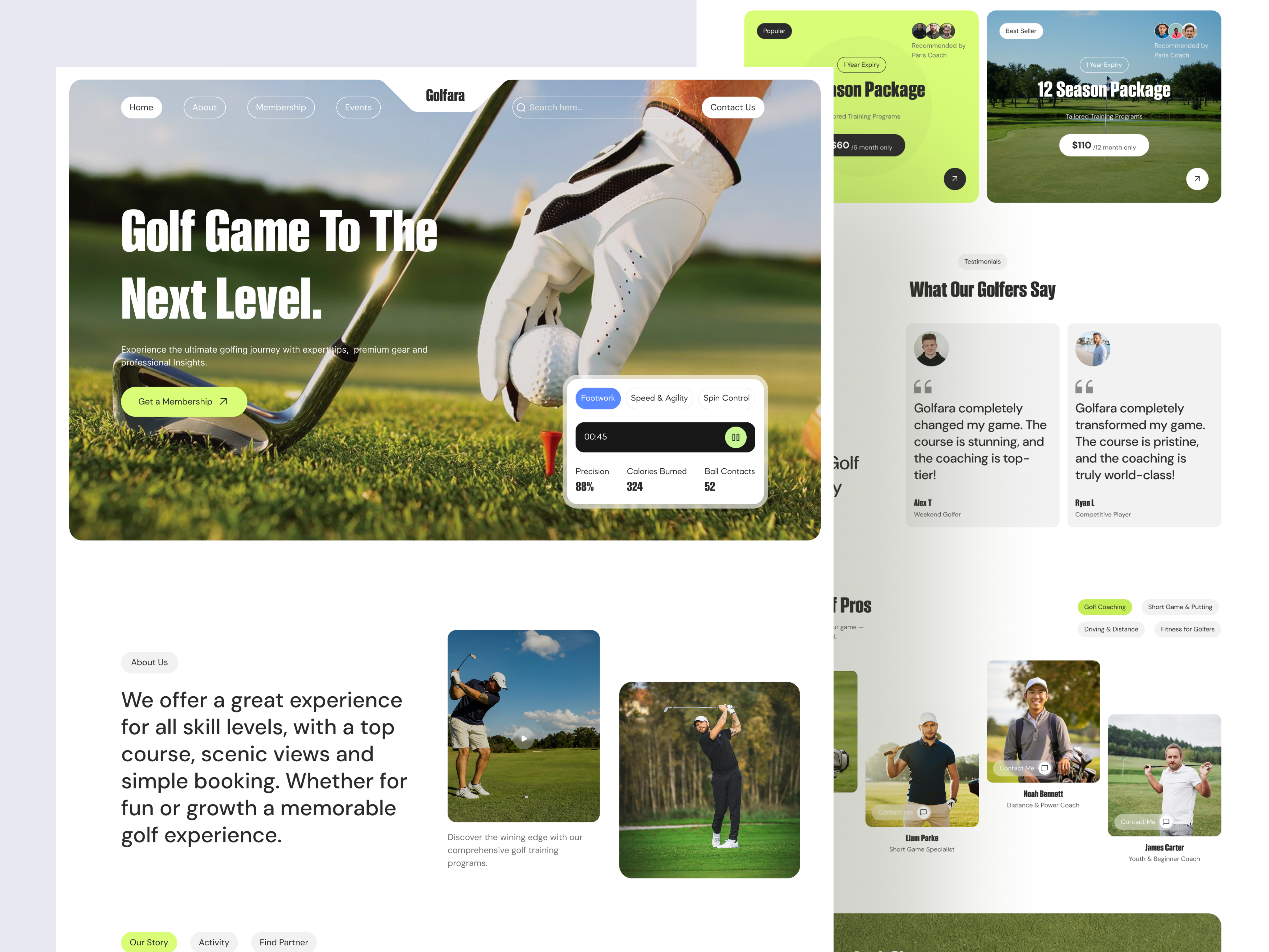 Example service media