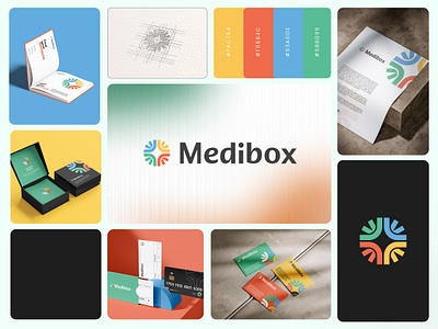 Healthcare Branding Identity Case Study brand guidelines brand identity branding case study branding identity case study case study design graphic design healthcare healthcare branding healthcare case study healthcare logo healthtech interface logo logo design minimalist modern brand identity modern branding typography visual identity
