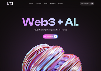 Web3 AI Website Design ai blockchain blockchain ai crypto ai crypto analytics crypto dashboard crypto exchange crypto landing page crypto platform crypto trading cryptocurrency cryptocurrency dashboard finance interchain web3 web3 ai