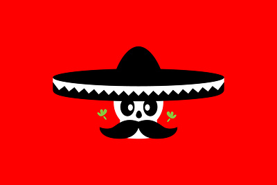 Sombrero Squad Logo branding design flat graphic design illustration illustrator logo logo design minimal vector