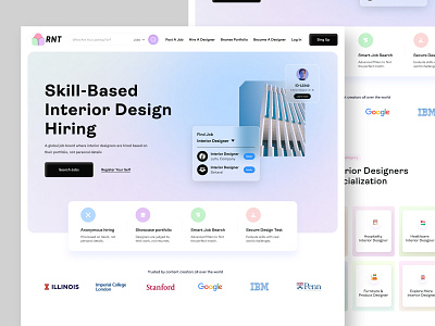 Skill-Based Hiring appdesign cleanui creativedesing creativeplatform designinspiration hiringplatform interordesign jobplatform minimaldesign productdesign skillbased uidesign uiux userinterface ux design webapp webdesign