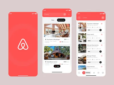 Airbnb - Travel Mobile App app design booking app bookıng design ios mobile app mobile app design search tour travel agency travel app traveling trip ui ui design ux