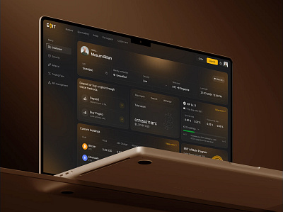 Crypto Dashboard blockchain crypto dashboard crypto exchange cryptocurrency web design