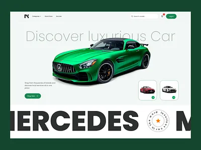 Car E-Commerce Website Design UI/UX b2b car landing page car website clean commercial website e commerce e commerce landing page e commerce website hero area landing page ui uiux web app website design