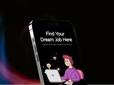 Job finder Mobile App app app design ios job job application job board job finder job finder app job listing job portal job search mobile app