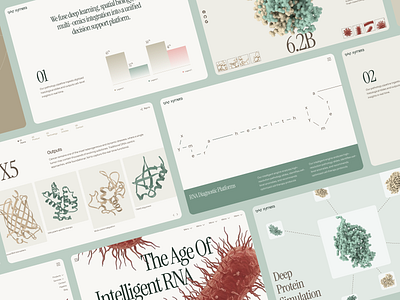 xymera: AI Pathology & RNA Therapeutics - Website Overview UI 3d protein structure ai drug discovery biotech landing page biotech ui biotech web design biotech website biotechnology clean computational biology drug discovery green minimal modern molecular biology oncology pathology precision medicine precision medicine website rna diagnostics therapeutic website