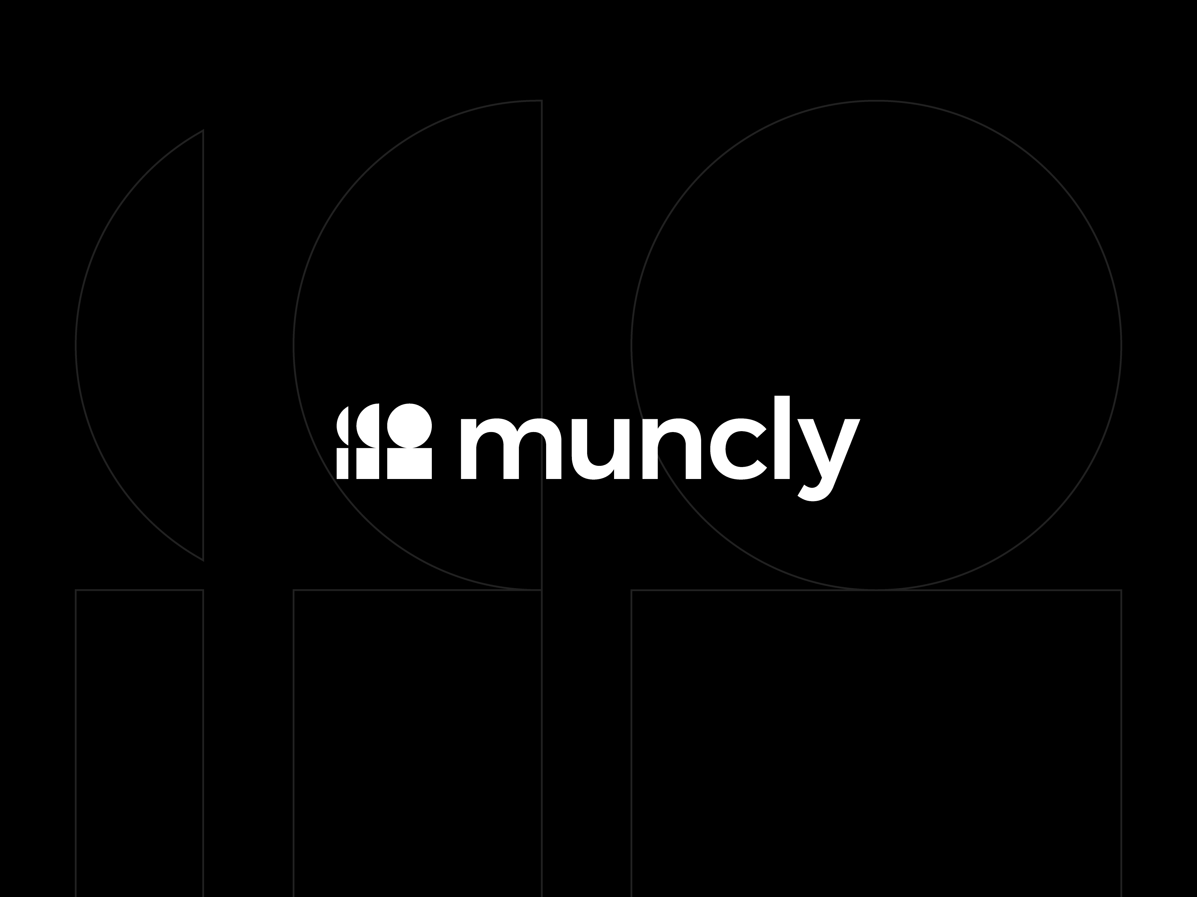 Logo Design Concept for Muncly brand identity branding human logo human shape logo logo logo people minimal logo minimalistic people logo