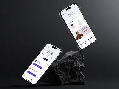 Fintech & Shopping App: Discover & Payment Flow app design checkout commercial ecommerce finance fintech ios app mobile mobile app mobile app ecommerce onine commerce online commercial online shop online shopping product catalog product design saas shopping transaction uiux