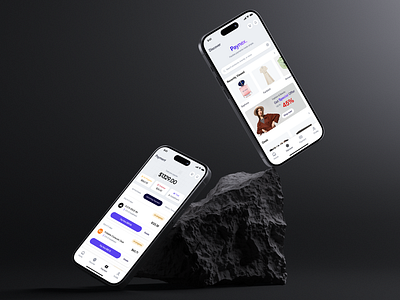 Fintech & Shopping App: Discover & Payment Flow app design checkout commercial ecommerce finance fintech ios app mobile mobile app mobile app ecommerce onine commerce online commercial online shop online shopping product catalog product design saas shopping transaction uiux