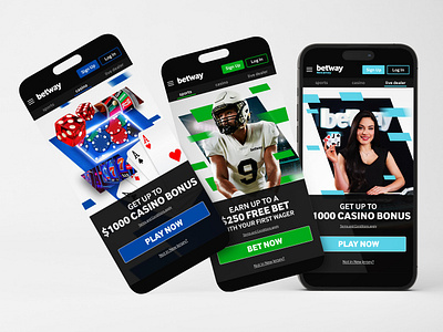 Website UI/UX Designs for us.betway.com - SEO Functionality adobe xd adobexd app betway branding dailyui dailyuichallange graphic design ui ui ux design ux website design