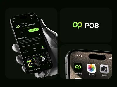 Point of Sale (POS) Mobile App UI/UX app cashier food menu mobile order payment point of sales pos restaurant sales service shop ui
