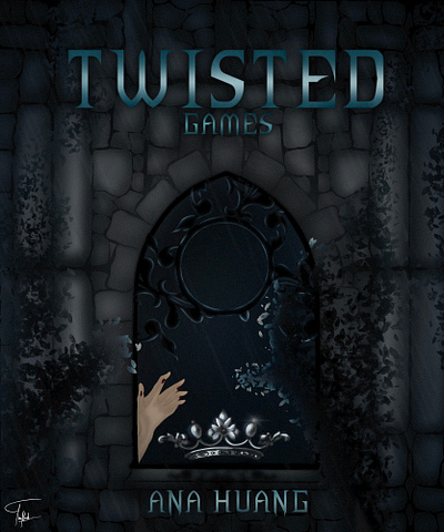 Twisted Games by Ana Huang book cover Redesigned bookcover graphic design redesigned