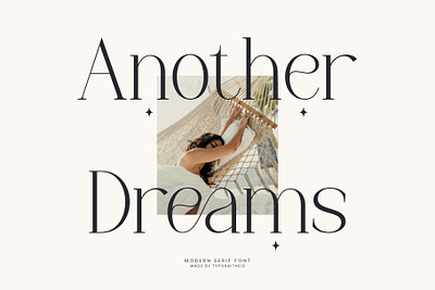 Another Dreams | Modern Serif boho font branding branding font calligraphy design graphic design illustration logo typography ui