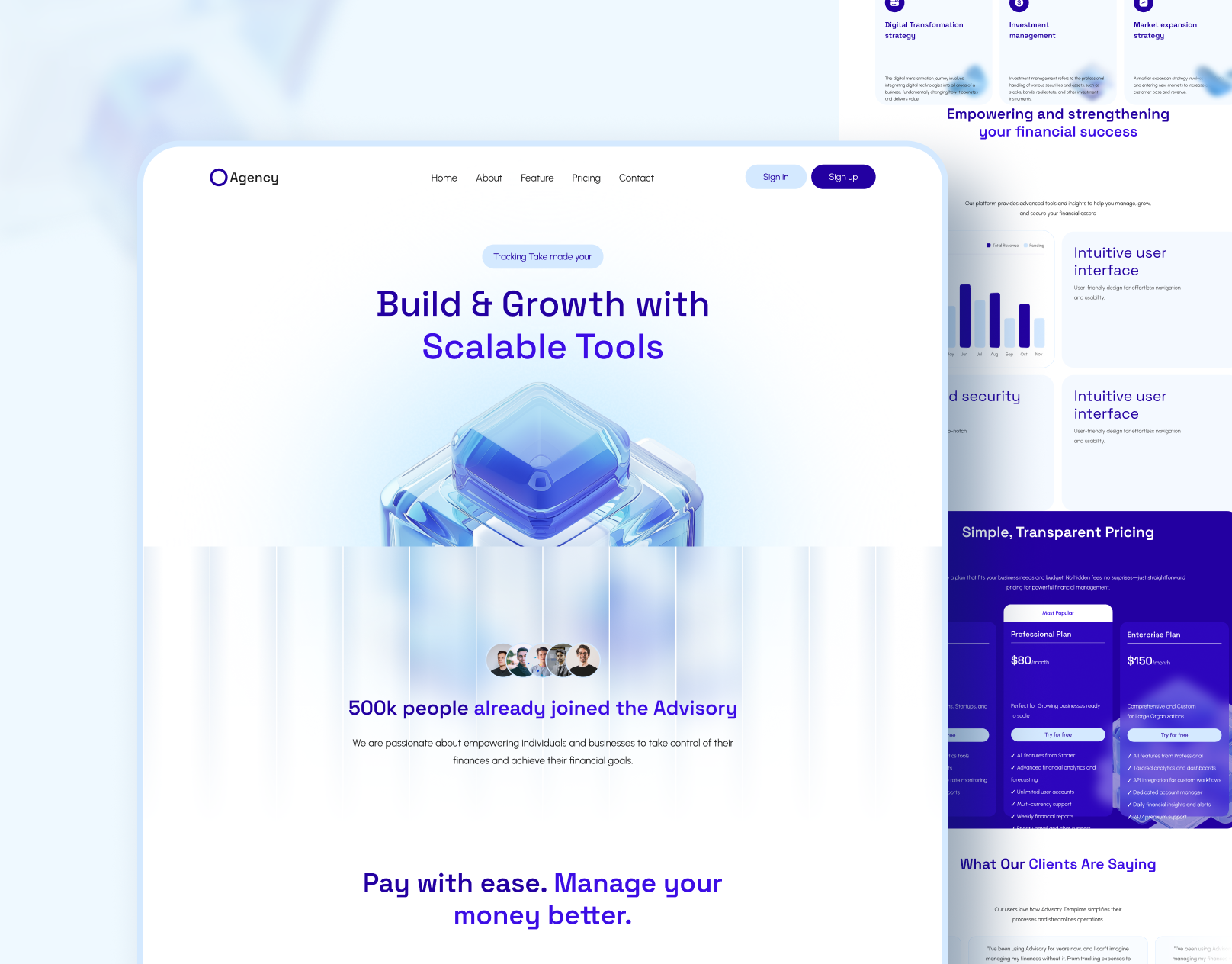 Modern lending interface design for seamless financial experienc design landing page ui uiuxdesign user experience user interface ux