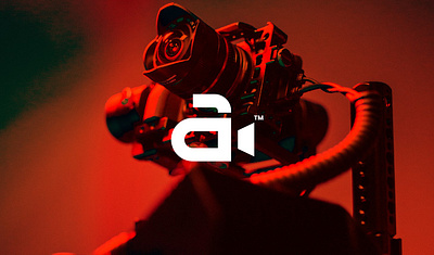 Letter A and Video Camera Combination logo camera logo film logo letter a logo production logo video logo videography
