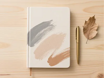 Elegant Tones + Brush Strokes" Multi-Use Art Collection branding canvas art design graphic design home wall decoration illustration