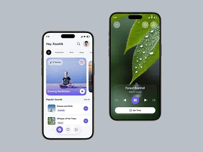 Sounds Mobile App app app design app ui mobile mobile app mobile app design mobile app ui ui