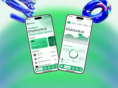 Mobile Banking App UI Design banking banking app fintech fintechapp graphic design mobile app mobile app design mobile banking mobile design ui ux