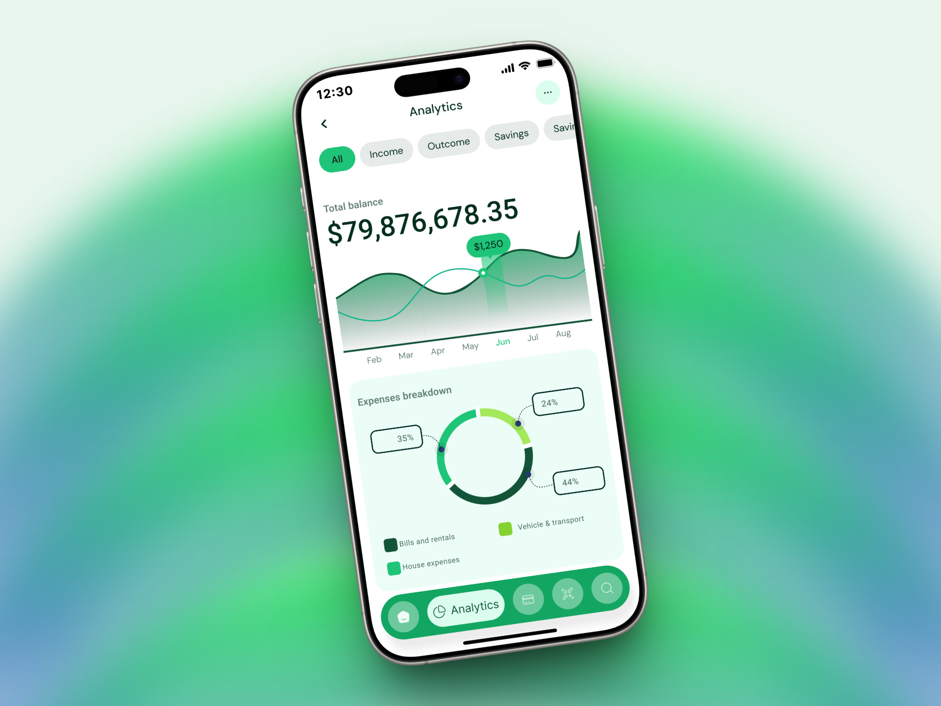 Example of Fintech Mobile App Design