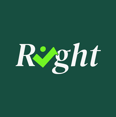 Right Logo Design branding graphic design logo