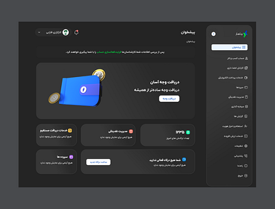 dashboard chahar dark mode product design ui ux