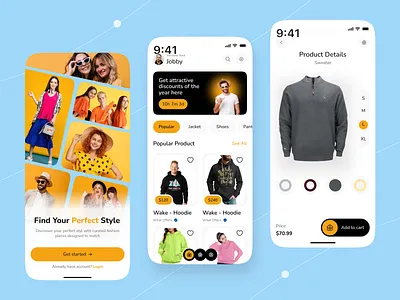E-commerce Mobile App Design design e commerce ecommerce fashion fashion app interface ios app marketplace mobile app mobile app design mobile design mobile ui online shop online store onlineshop product card product design shopping ui design ui ux