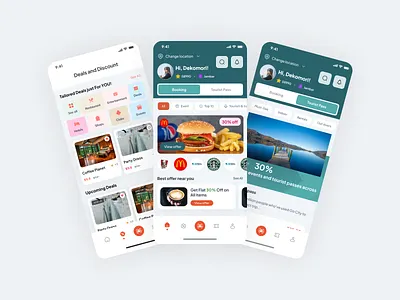 Deals & Tourist Pass Mobile App app design clean ui design services figma figma designer mobile app mobile app design product design ui ui design uiux user interface ux design