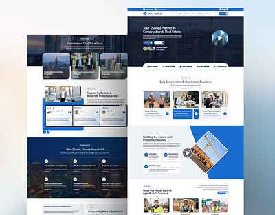 ApexBuild – Building and Construction Elementor Template Kit agency apartment architecture construction design elementor illustration landing page landingpage property property agency real estate ui webdesign wordpress