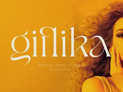 Giflika // Modern Display Serif Font branding calligraphy display display font font font awesome font family lettering sans serif sans serif font script serif font type typeface typography