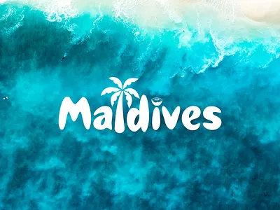 Maldives Logotype brand identity branding branding experts brandmark businesslogo companylogo graphic design hotel logo kashif ali samo logo logomark logotype luxury maldives minimalistlogo travel logo tropical wordmark
