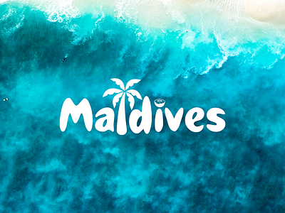 Maldives Logotype brand identity branding branding experts brandmark businesslogo companylogo graphic design hotel logo kashif ali samo logo logomark logotype luxury maldives minimalistlogo travel logo tropical wordmark