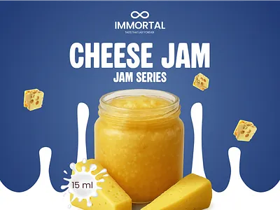 Immortar JamFlavours Vape Juice - Branding and Packaging branding design graphic design vector