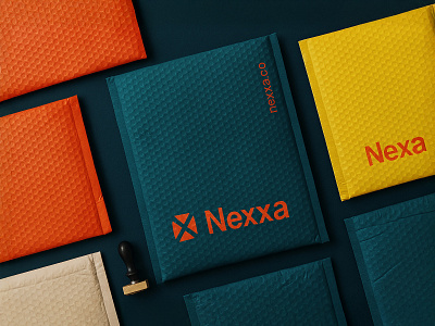 Bold Branded Packaging Design for Nexxa boldcolors branded brandidentity branding bubblemailers colorfuldesign ecommercepackaging graphicdesign logo logodesign modernbranding packaginginspiration stationerydesign typographydesign visualidentity