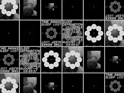 Time Awake art direction concept design layout typography
