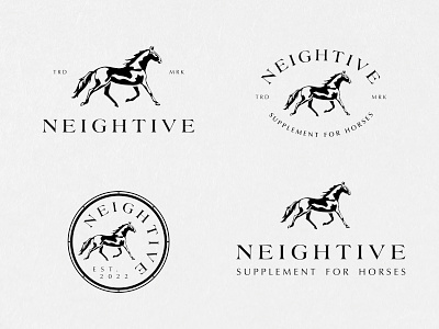 Branding for supplement for horses branding design horse illustration label logo packaging supplement