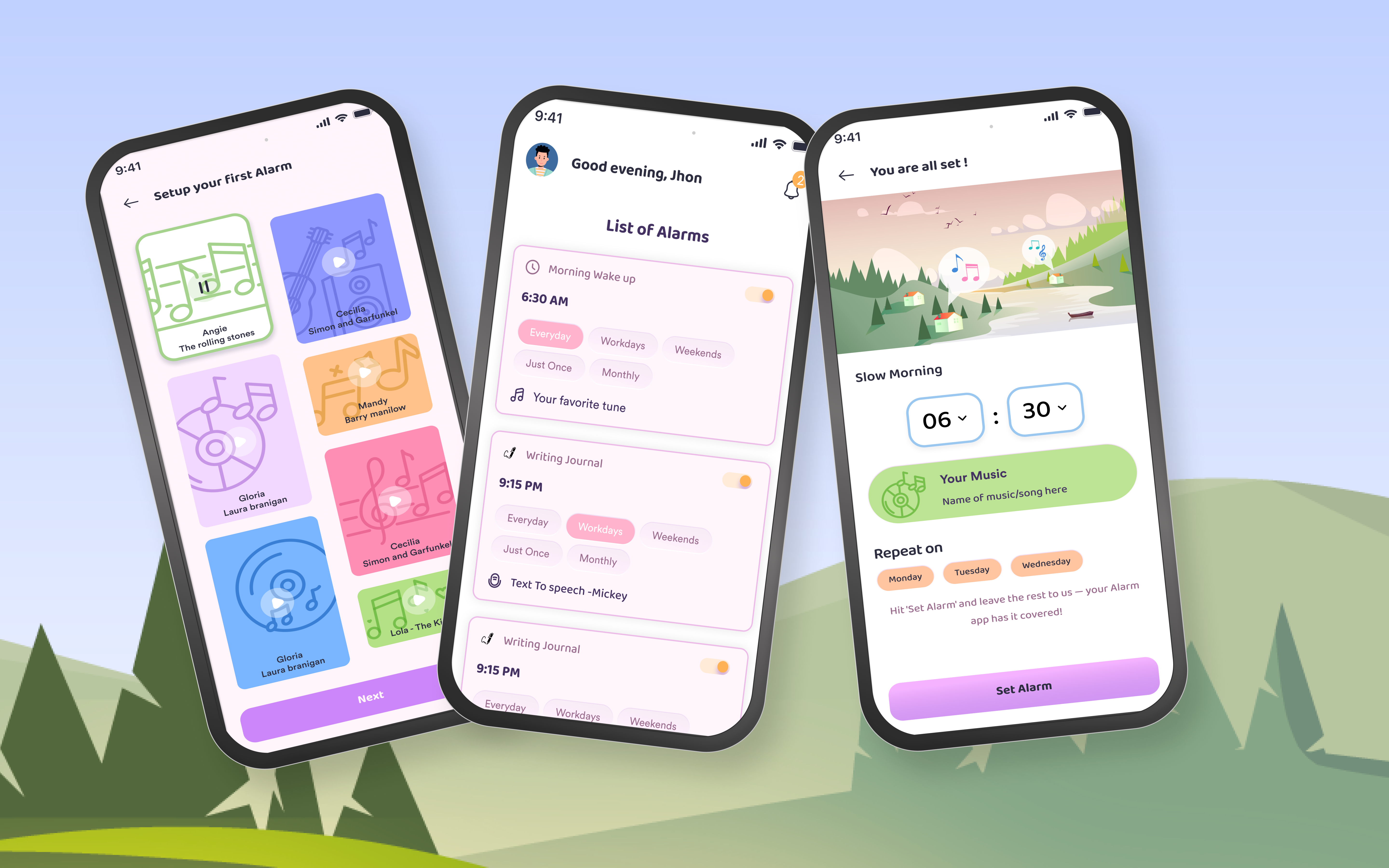 Example of UI App Design