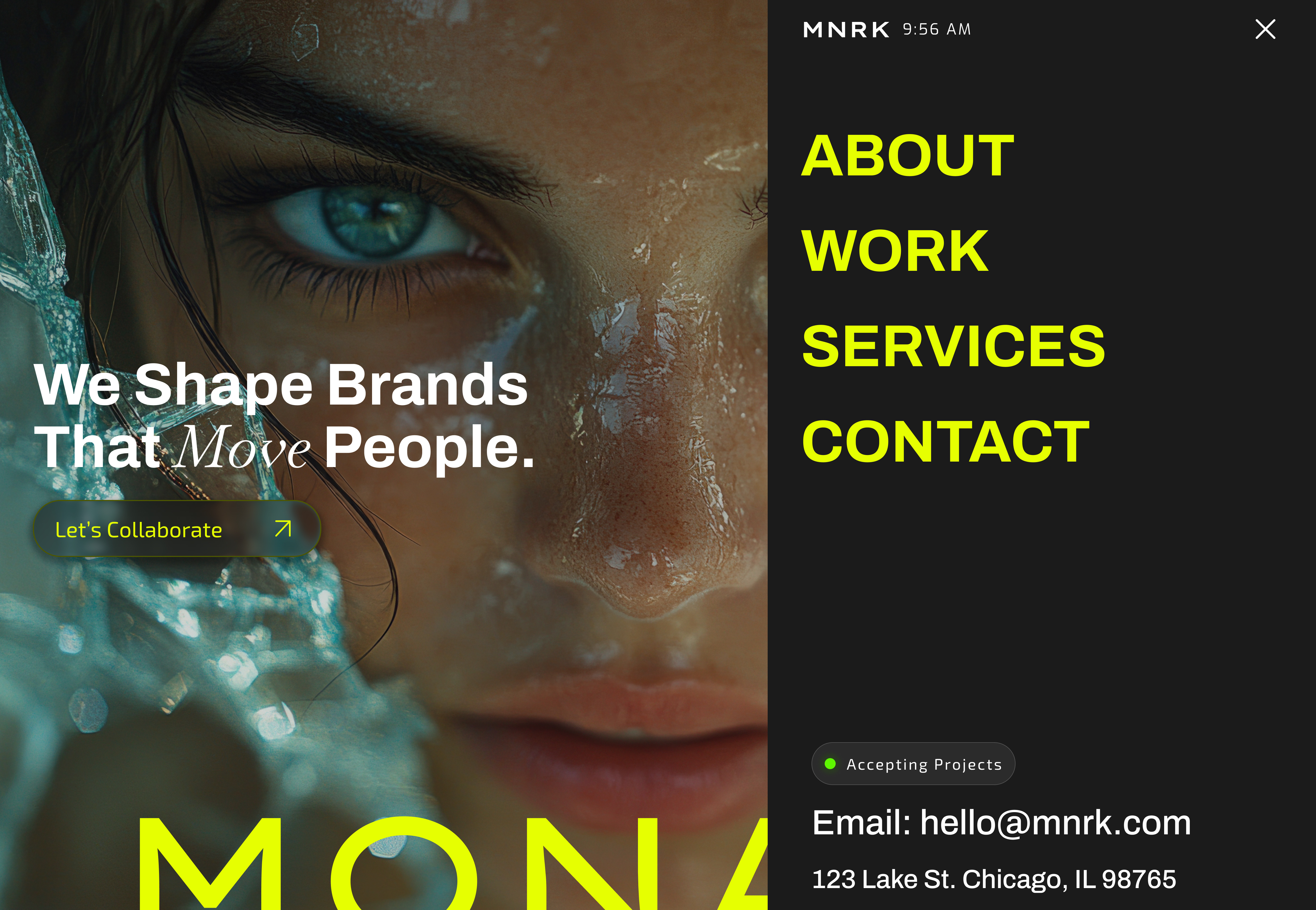 Example of Multi Page Website Design