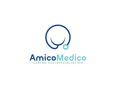 Logo Animation for Amico Medico 2d logo animation adobe after effects animation logo animation motion design motion graphics motion logo