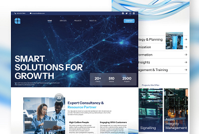 Modern Technology Website Design branding creativedesign designinspiration digitaldesign graphic design interfacedesign landingpage logo minimaldesign moderndesign productdesign responsivedesign techdesign ui uidesign uxdesign webdesign websitedesign webui