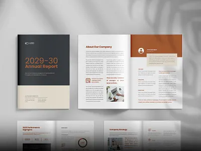 annual report annual report brochure brochure design company profile graphic design