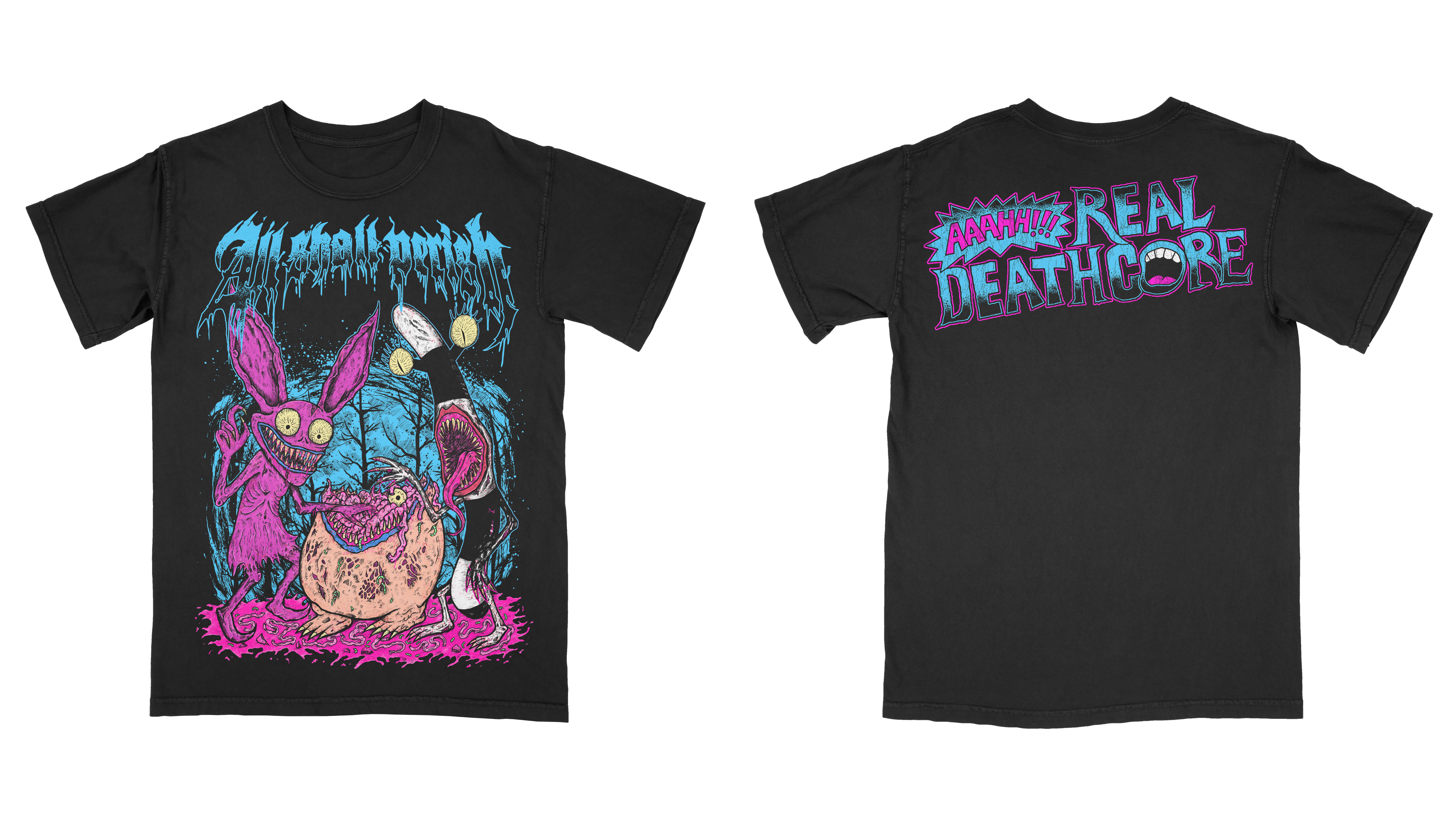 All Shall Perish "Ahh Real Deathcore" by Richard on Dribbble