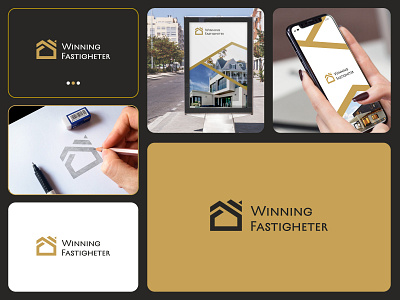 Real Estate Brand Identity Design brand identity branding home home logo house logo logo design minimal real estate symbol visual identity
