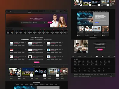 🌙 rocketjobs.pl – Dark Mode Design careerplatform cleandesign darkmode findajob homepage jobboard jobplatform jobportal productdesign uidesign uxdesign webdesign websitedesign workplatform