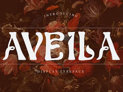Aveila | Display Typeface calligraphy display display font font awesome font family freebies freebies font freebies font letter lettering letters modern font modern fonts sans serif sans serif font script serif font type typeface typography