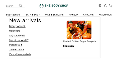 Header Navigation daily ui 053