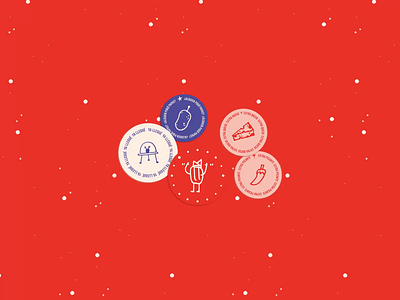 las espaciales - mexican restaurant brand brand identity branding color design graphic design illustration logo vector