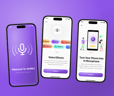 Airmic Splash Screen – Home & Next Update 💝 3d animation app branding graphic design logo motion graphics ui