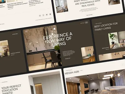 Robicorn - Real Estate Landing Page agent apartment architecture b2c building business home house landing page minimalist properties property real estate realestate service ui ux villa web design website